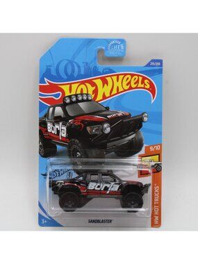 Hot Wheels Sandblaster Black Borla HW Hot Trucks 9/10 215/250 2020 Off Road